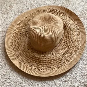 J. Crew Packable Straw Beach Hat